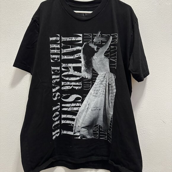 Taylor Swift | The Eras Tour TTPD Live Photo Oversized T-Shirt Size X-Large - Picture 1 of 3